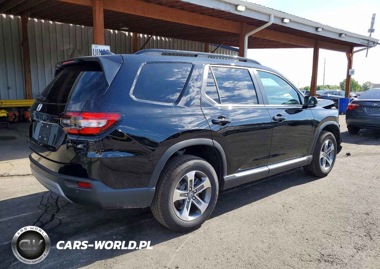 2025 Honda Pilot Exl VIN:5FNYG1H4XSB104009 - 3