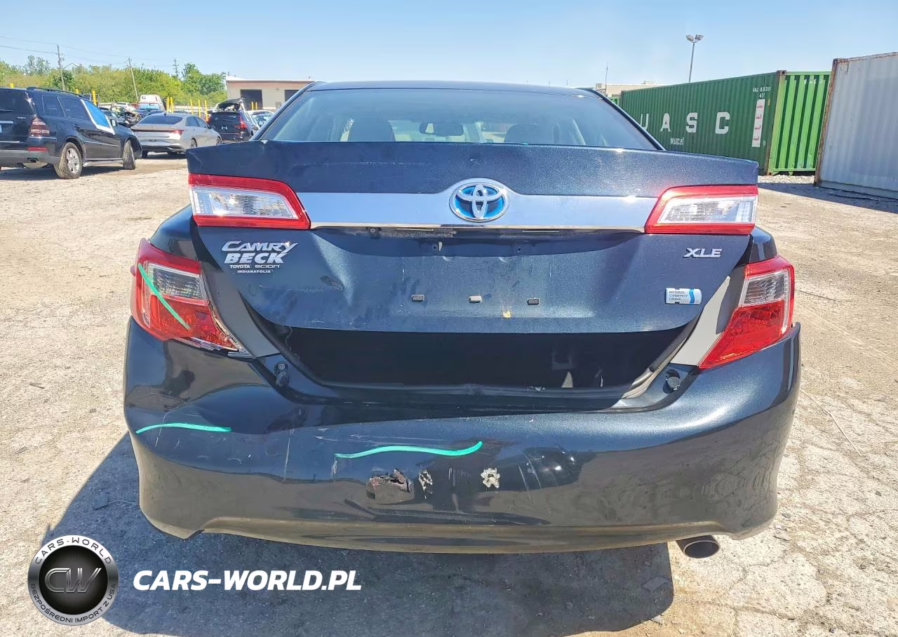 2012 Toyota Camry Hybrid Xle VIN:4T1BD1FK7CU041455 - 6