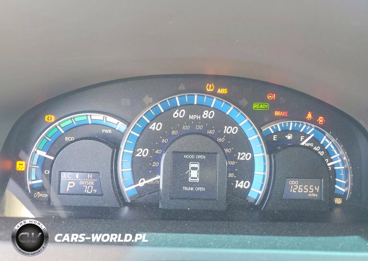 2012 Toyota Camry Hybrid Xle VIN:4T1BD1FK7CU041455 - 9