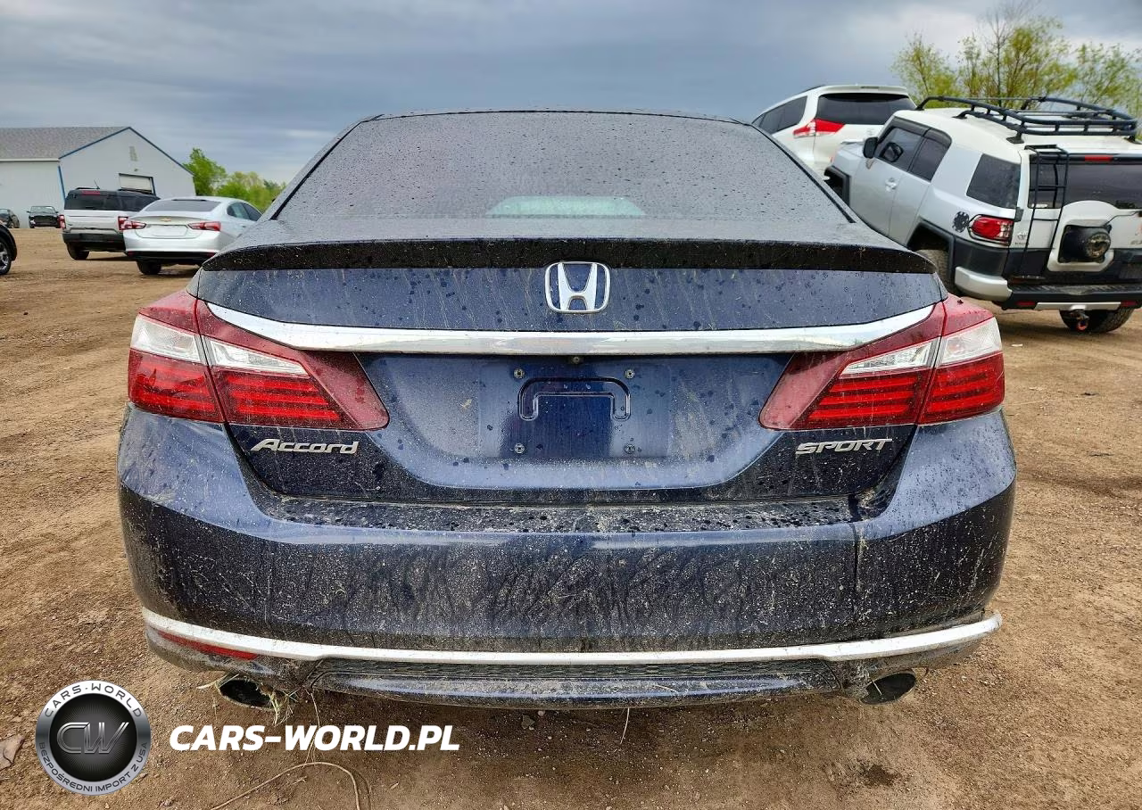 2017 Honda Accord Sport VIN:1HGCR2F55HA012198 - 6