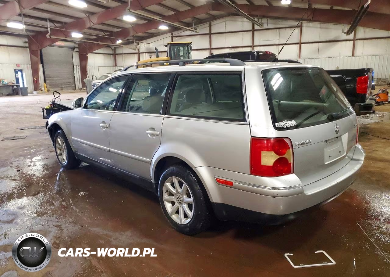 2004 Volkswagen Passat Gls VIN:WVWVD63B44E296238 - 2