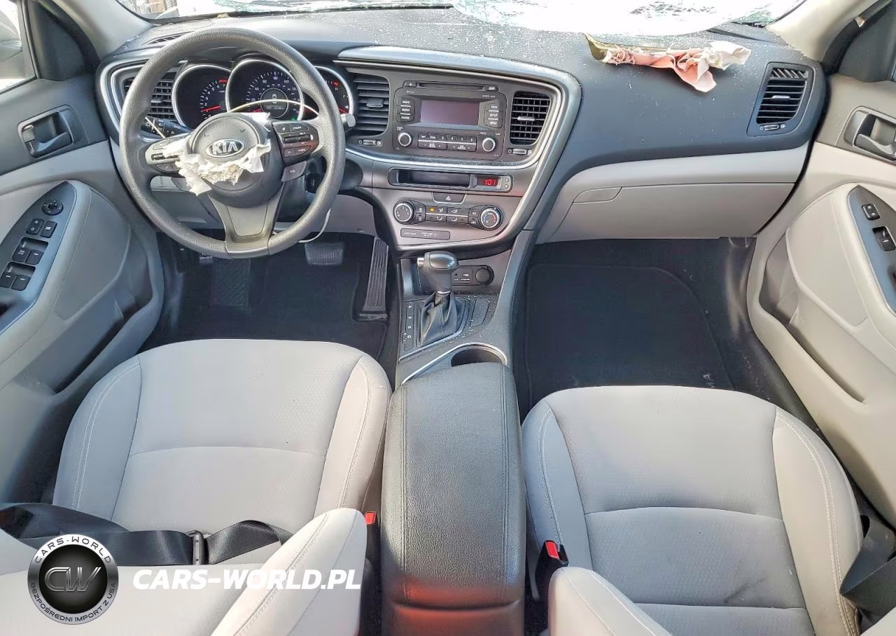 2015 Kia Optima Lx VIN:5XXGM4A73FG504085 - 8