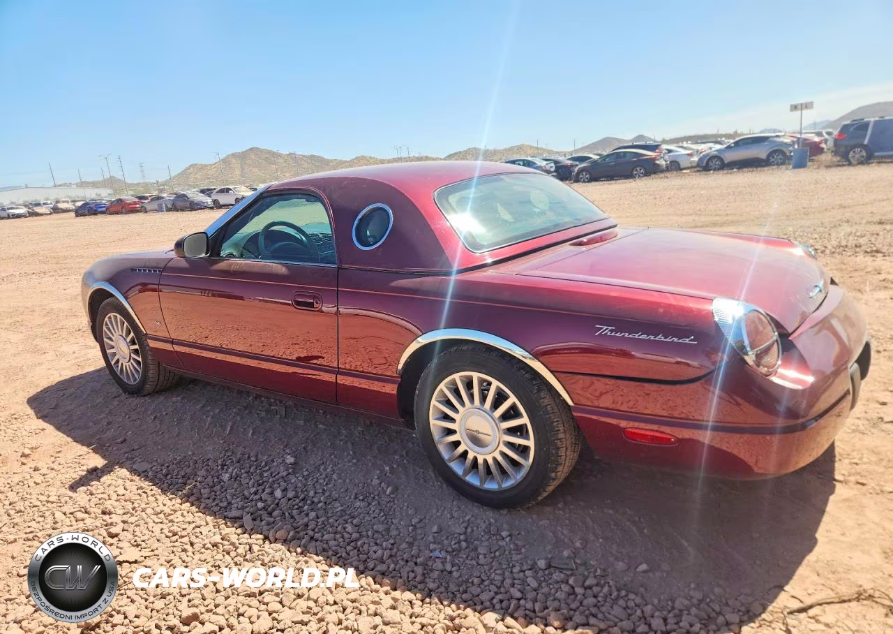 2004 Ford Thunderbird VIN:1FAHP60A24Y107266 - 2