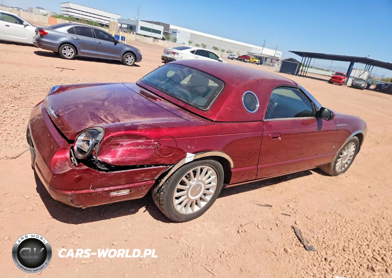 2004 Ford Thunderbird VIN:1FAHP60A24Y107266 - 3