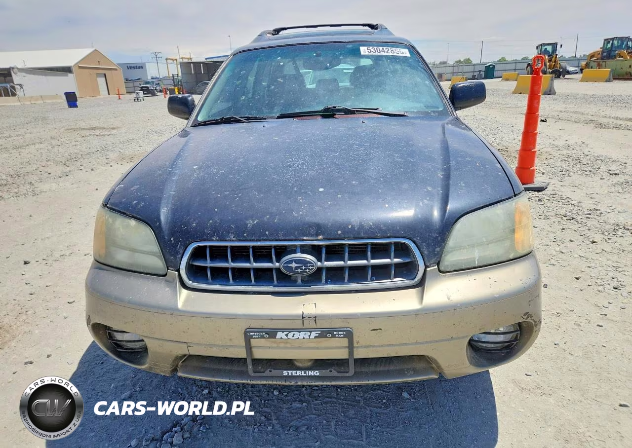 2003 Subaru Legacy Outback Limited VIN:4S3BH686637638455 - 5