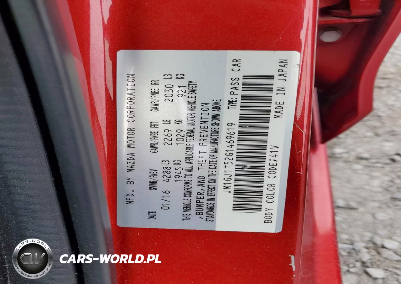 2016 Mazda 6 Touring VIN:JM1GJ1T52G1469619 - 12