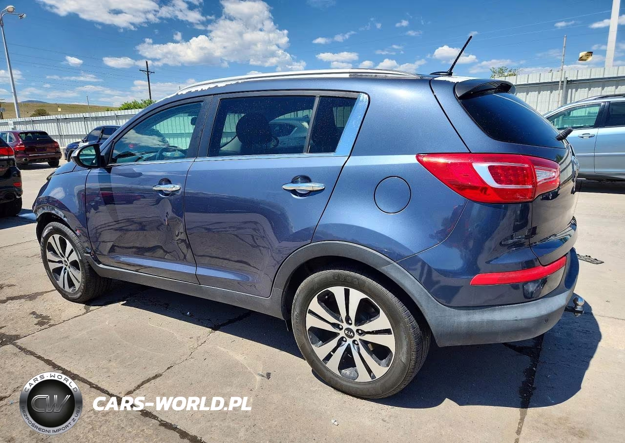 2013 Kia Sportage Ex VIN:KNDPCCA27D7372312 - 2