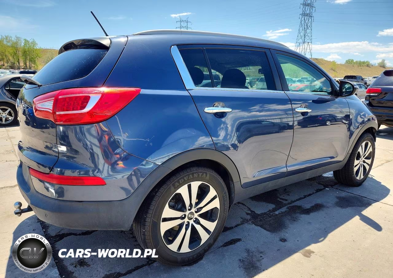 2013 Kia Sportage Ex VIN:KNDPCCA27D7372312 - 3