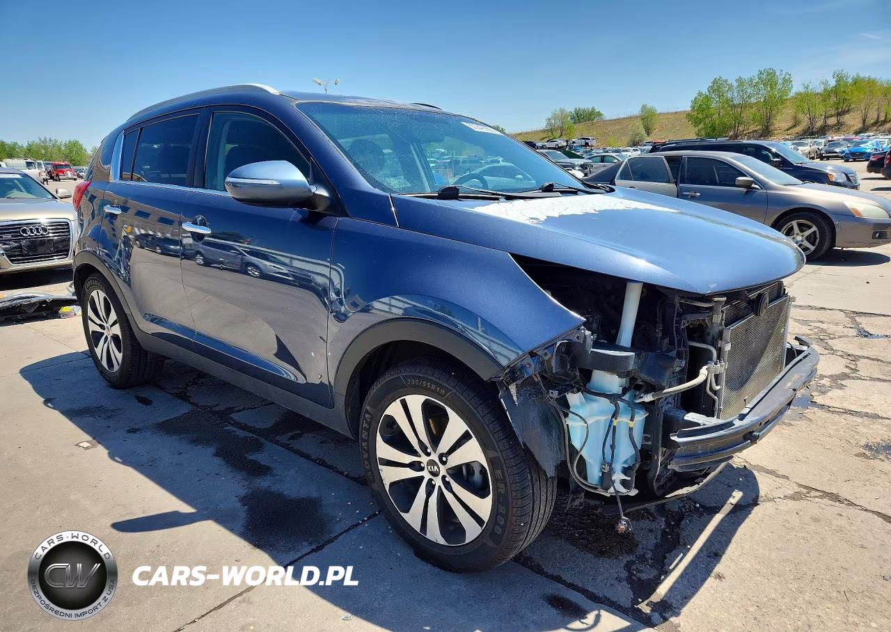 2013 Kia Sportage Ex VIN:KNDPCCA27D7372312 - 4