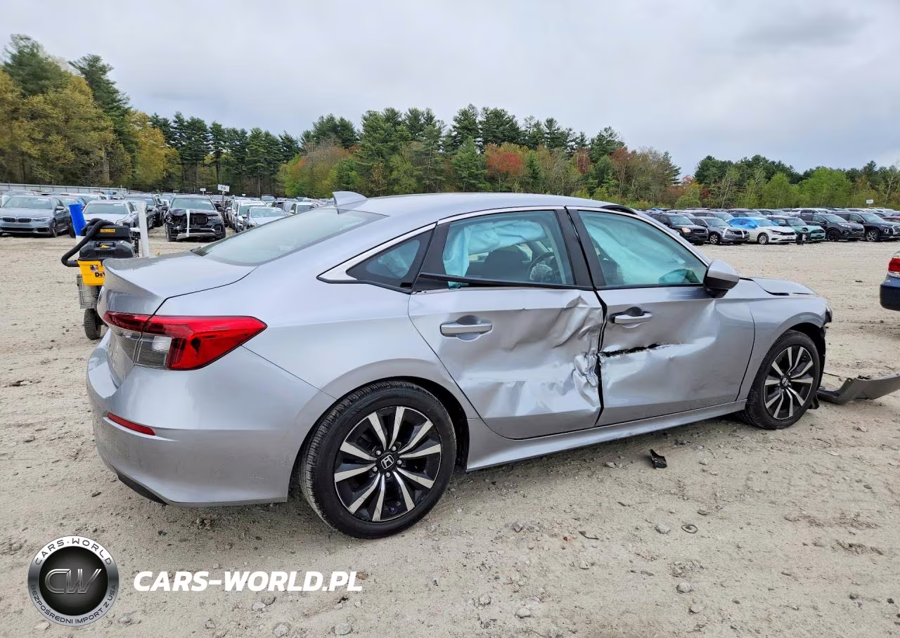 2022 Honda Civic Ex VIN:2HGFE1F71NH317702 - 3