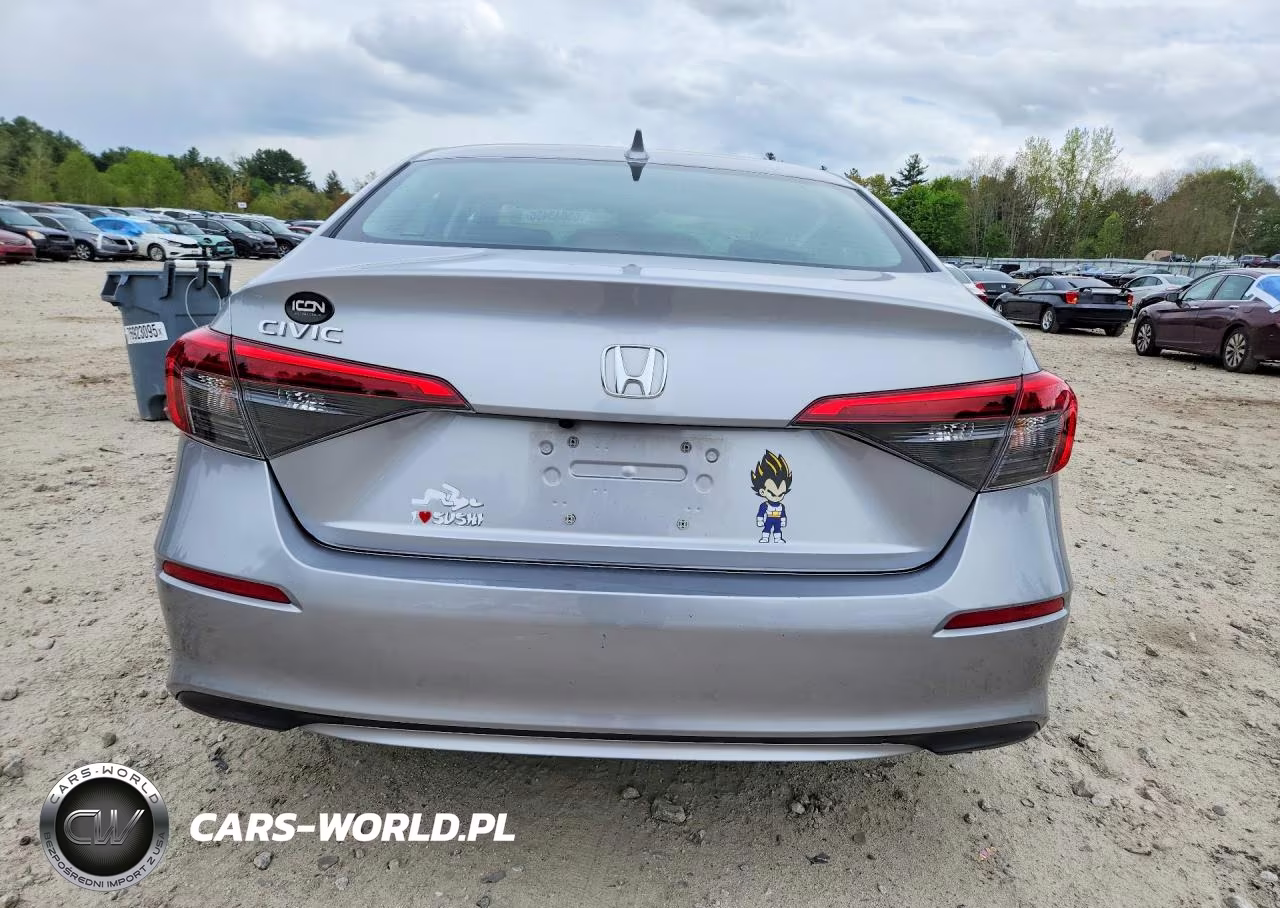 2022 Honda Civic Ex VIN:2HGFE1F71NH317702 - 6