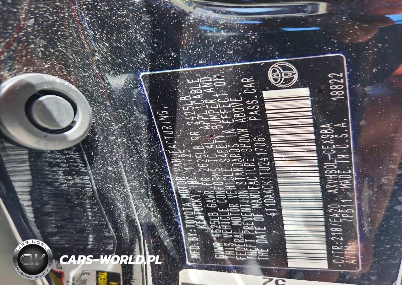 2026 Toyota Camry Se VIN:4T1DAACK1TU241706 - 12