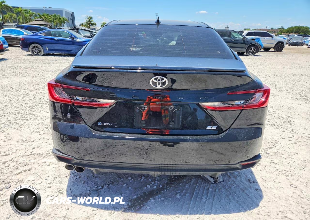 2026 Toyota Camry Se VIN:4T1DAACK1TU241706 - 6