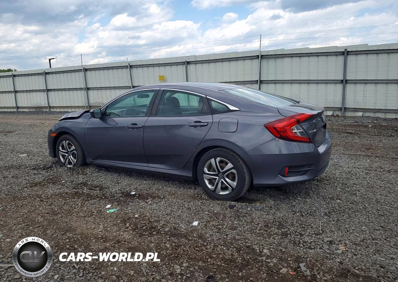 2017 Honda Civic Lx VIN:2HGFC2F57HH572305 - 2