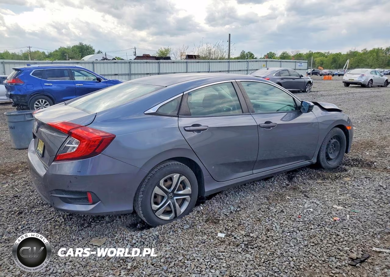 2017 Honda Civic Lx VIN:2HGFC2F57HH572305 - 3