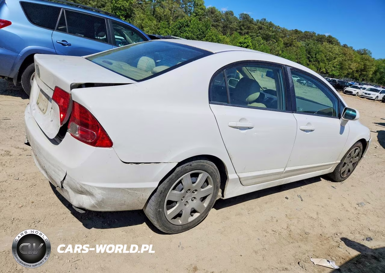 2008 Honda Civic Lx VIN:2HGFA16598H514504 - 3