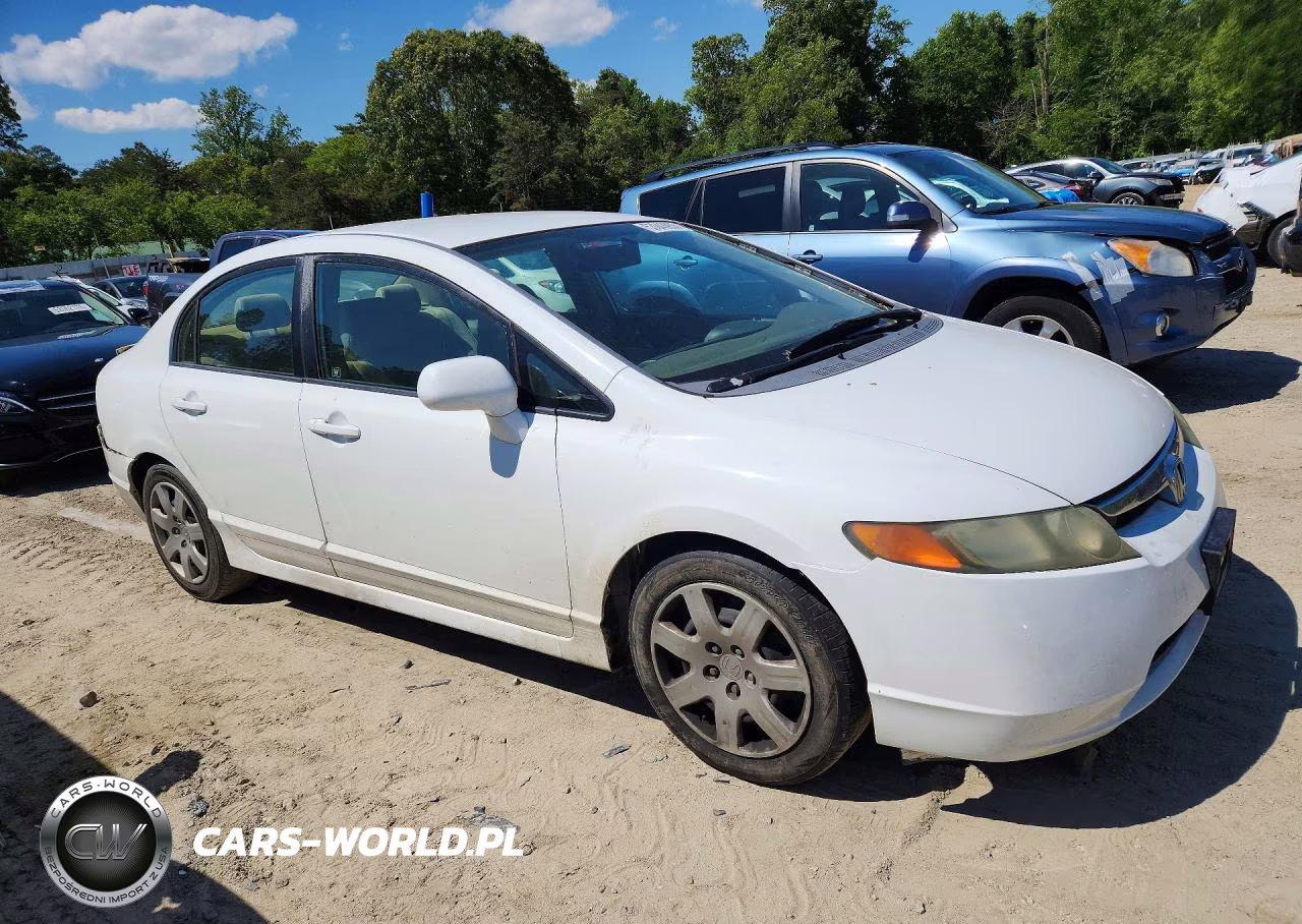 2008 Honda Civic Lx VIN:2HGFA16598H514504 - 4
