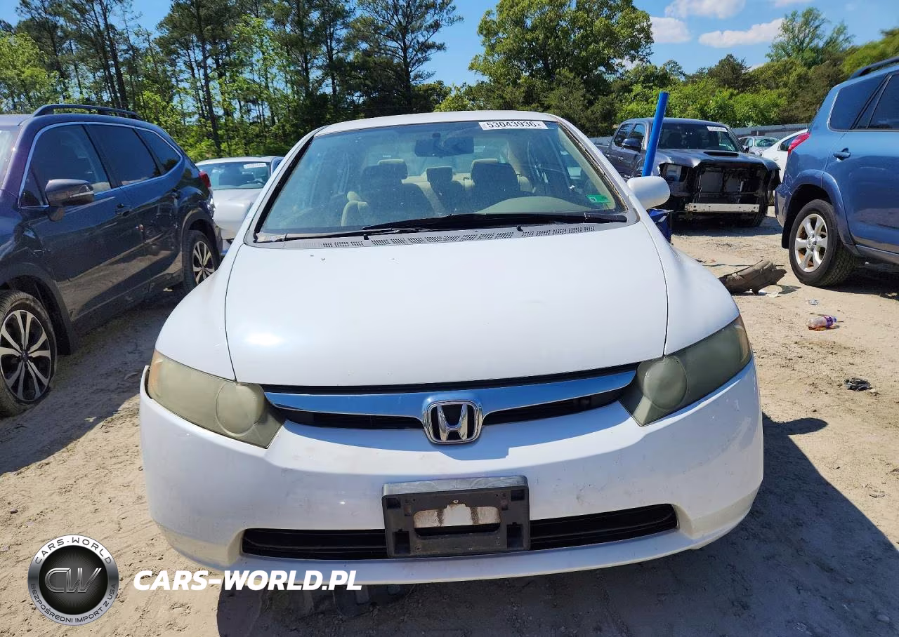 2008 Honda Civic Lx VIN:2HGFA16598H514504 - 5
