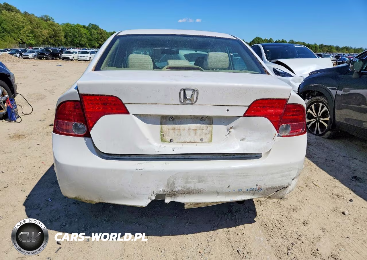 2008 Honda Civic Lx VIN:2HGFA16598H514504 - 6
