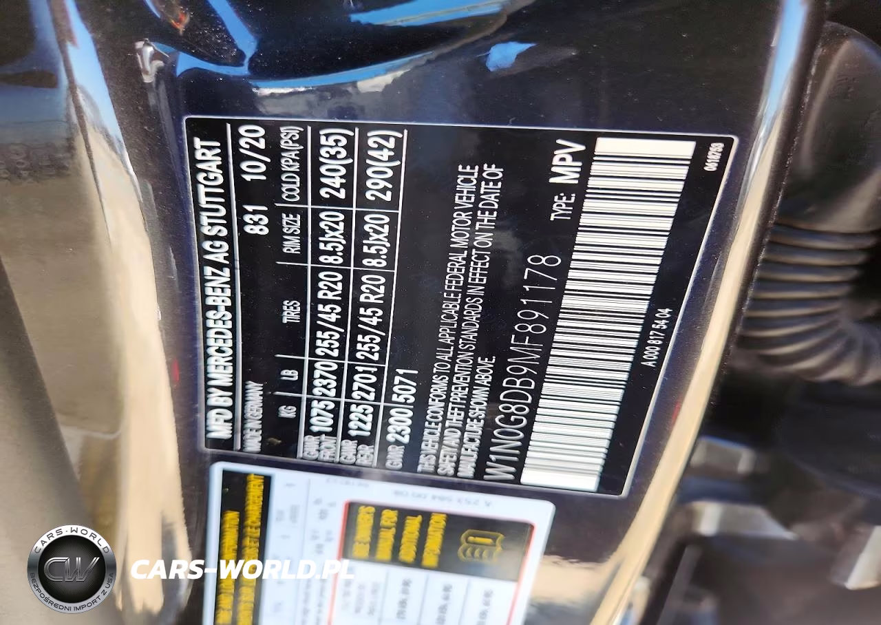 2021 Mercedes-Benz Glc 300 VIN:W1N0G8DB9MF891178 - 12