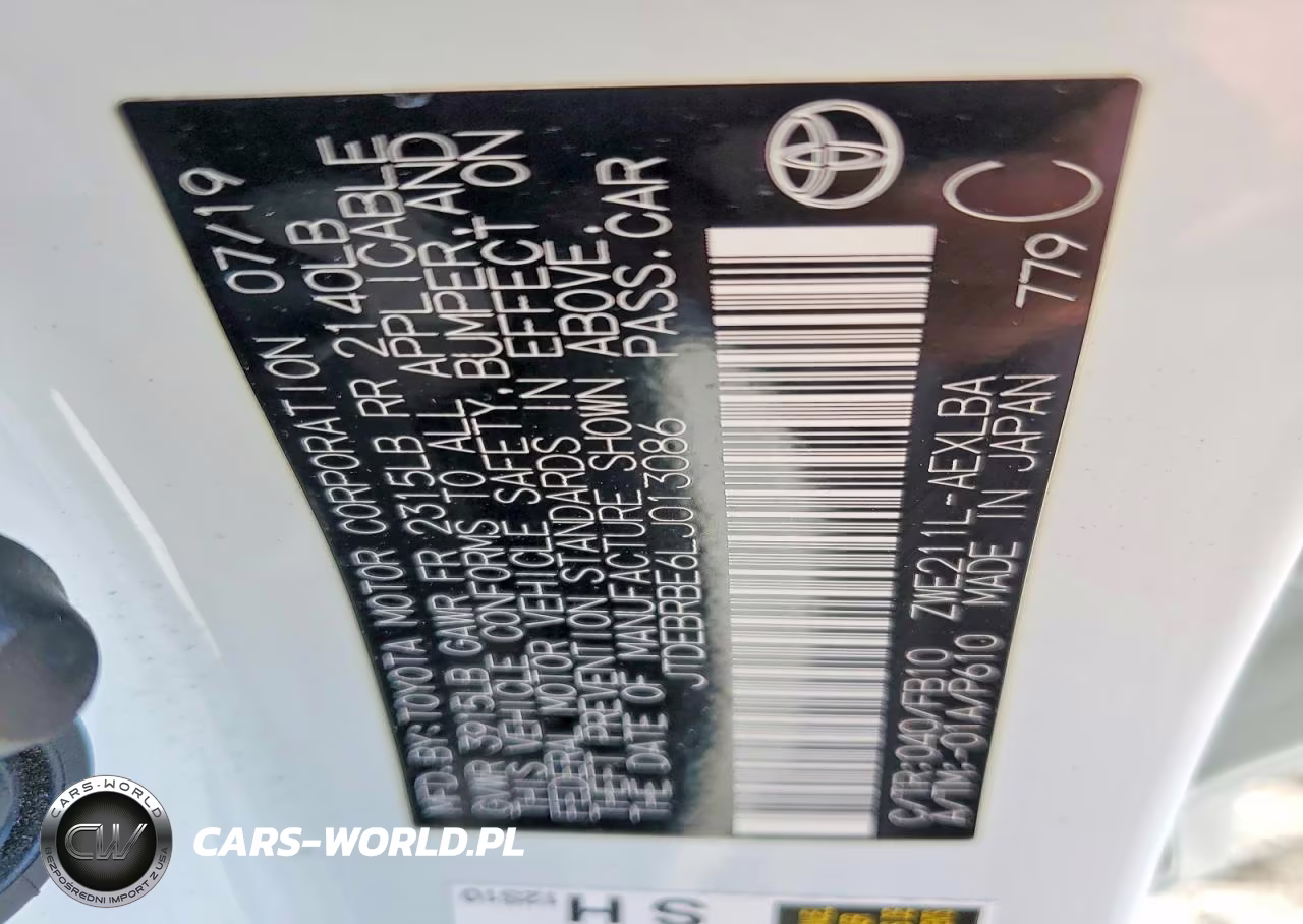 2020 Toyota Corolla Le VIN:JTDEBRBE6LJ013086 - 12