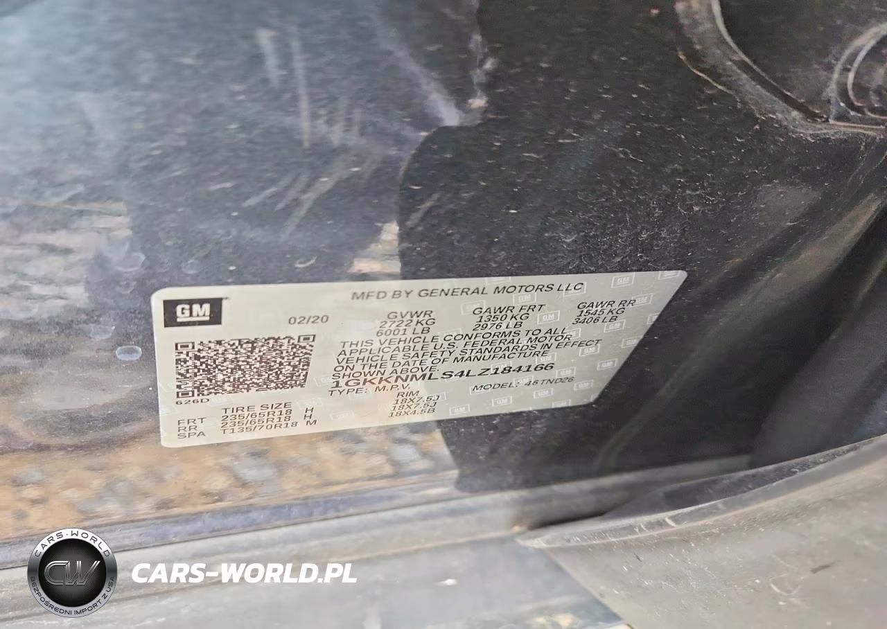 2020 GMC Acadia Slt VIN:1GKKNMLS4LZ184166 - 12