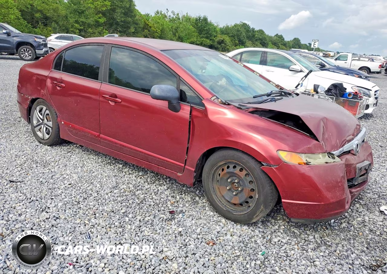2008 Honda Civic Lx VIN:1HGFA16508L073798 - 4