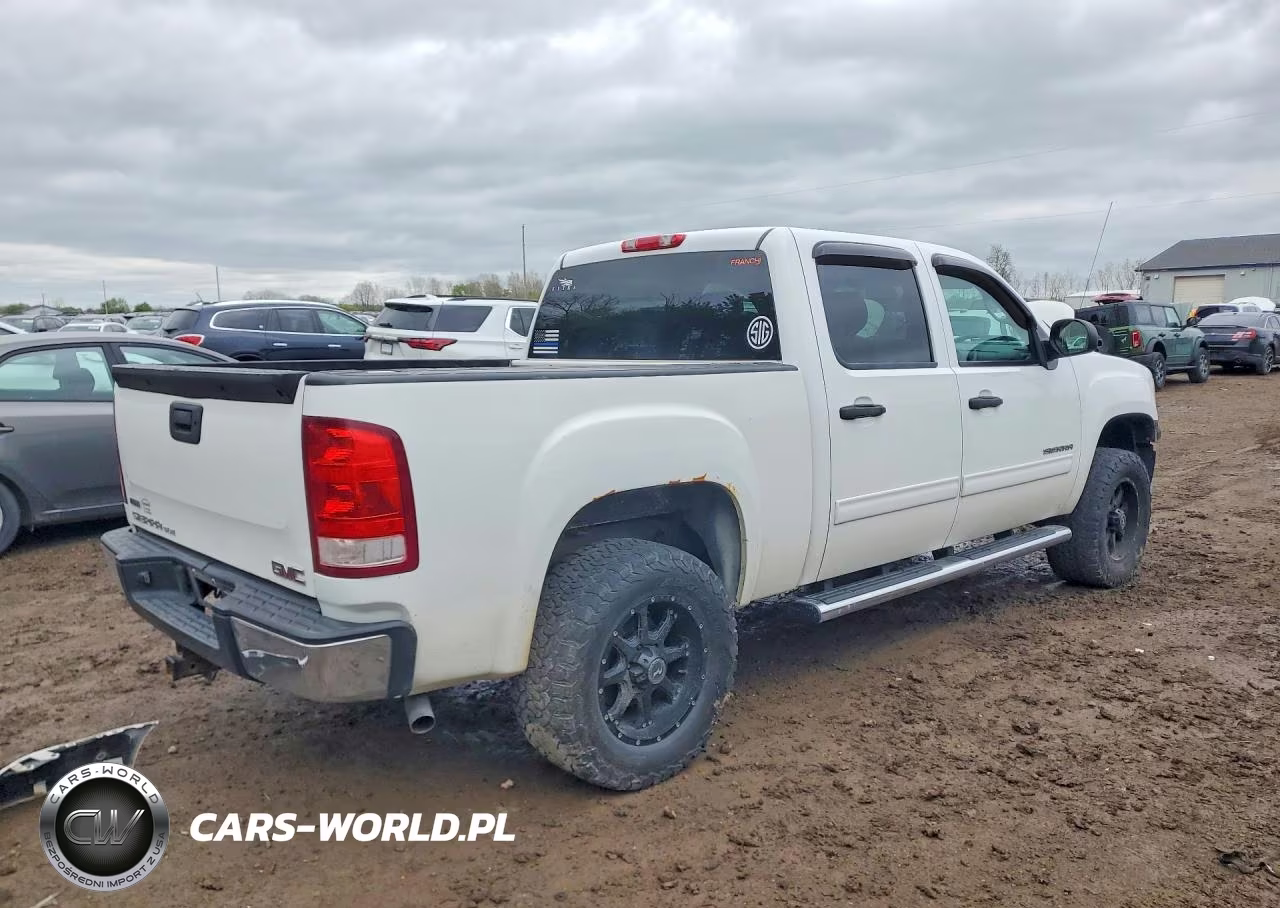 2012 GMC Sierra K1500 Sle VIN:3GTP2VE78CG111309 - 3