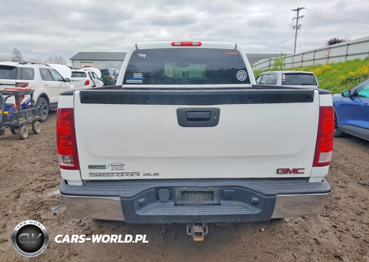 2012 GMC Sierra K1500 Sle VIN:3GTP2VE78CG111309 - 6
