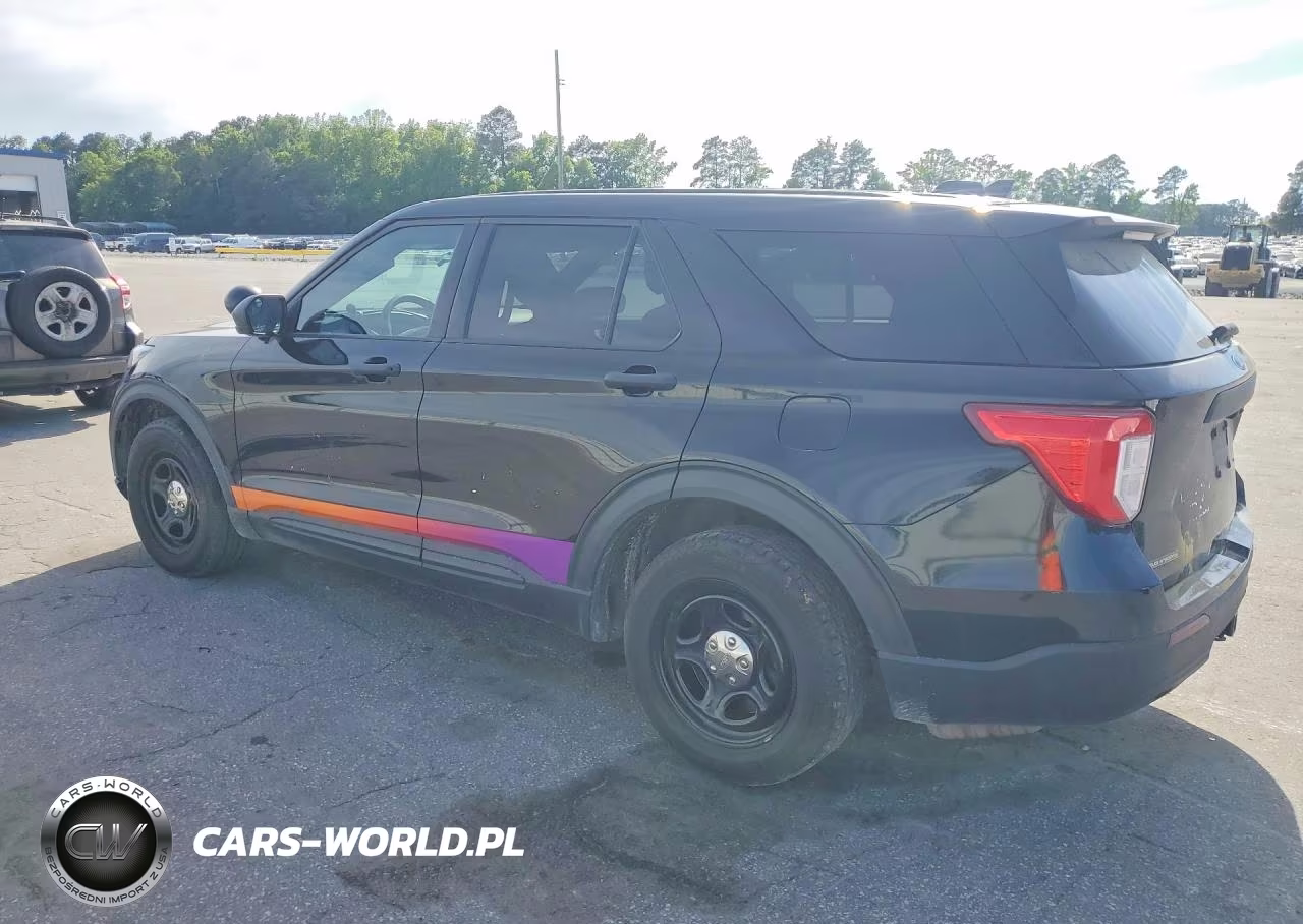 2021 Ford Explorer Police Interceptor VIN:1FM5K8AB2MGC01616 - 2