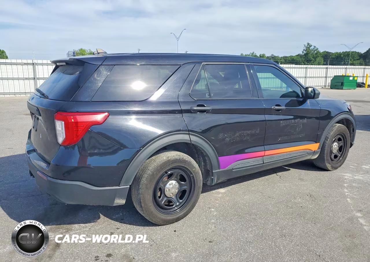 2021 Ford Explorer Police Interceptor VIN:1FM5K8AB2MGC01616 - 3