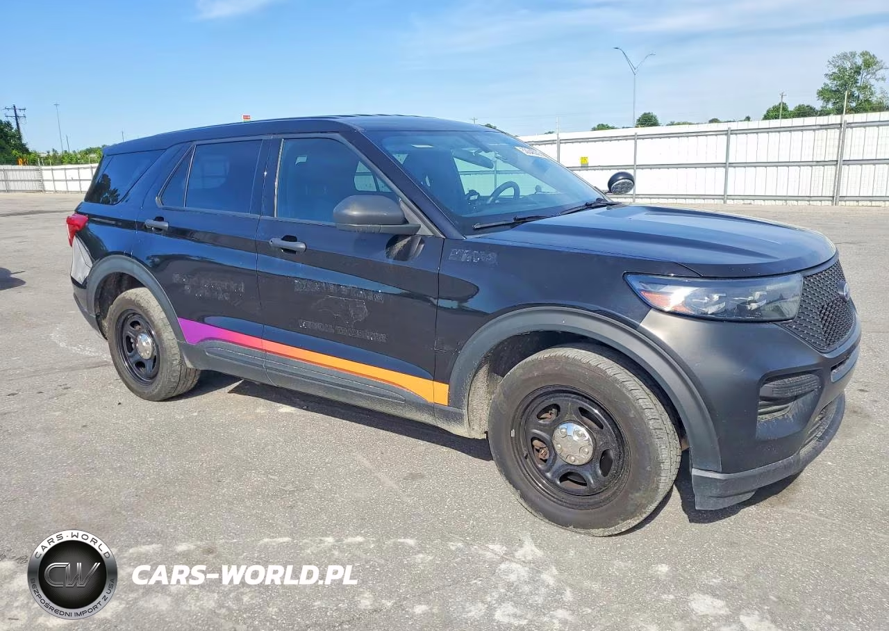 2021 Ford Explorer Police Interceptor VIN:1FM5K8AB2MGC01616 - 4