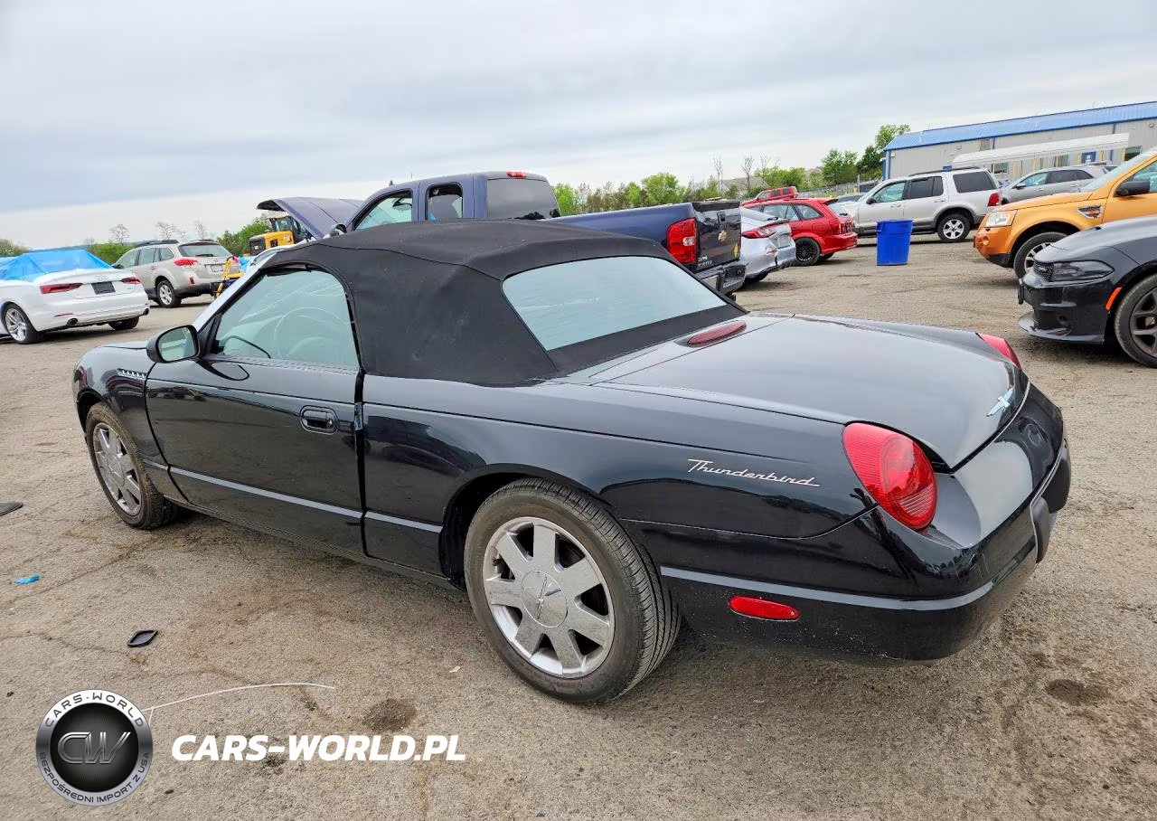 2002 Ford Thunderbird VIN:1FAHP60A22Y114800 - 2