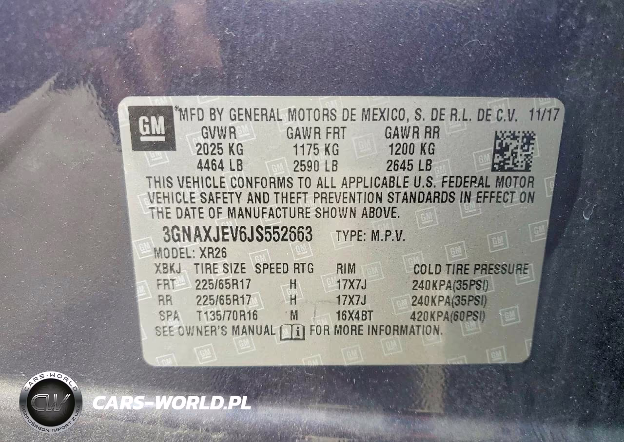 2018 Chevrolet Equinox Lt VIN:3GNAXJEV6JS552663 - 13
