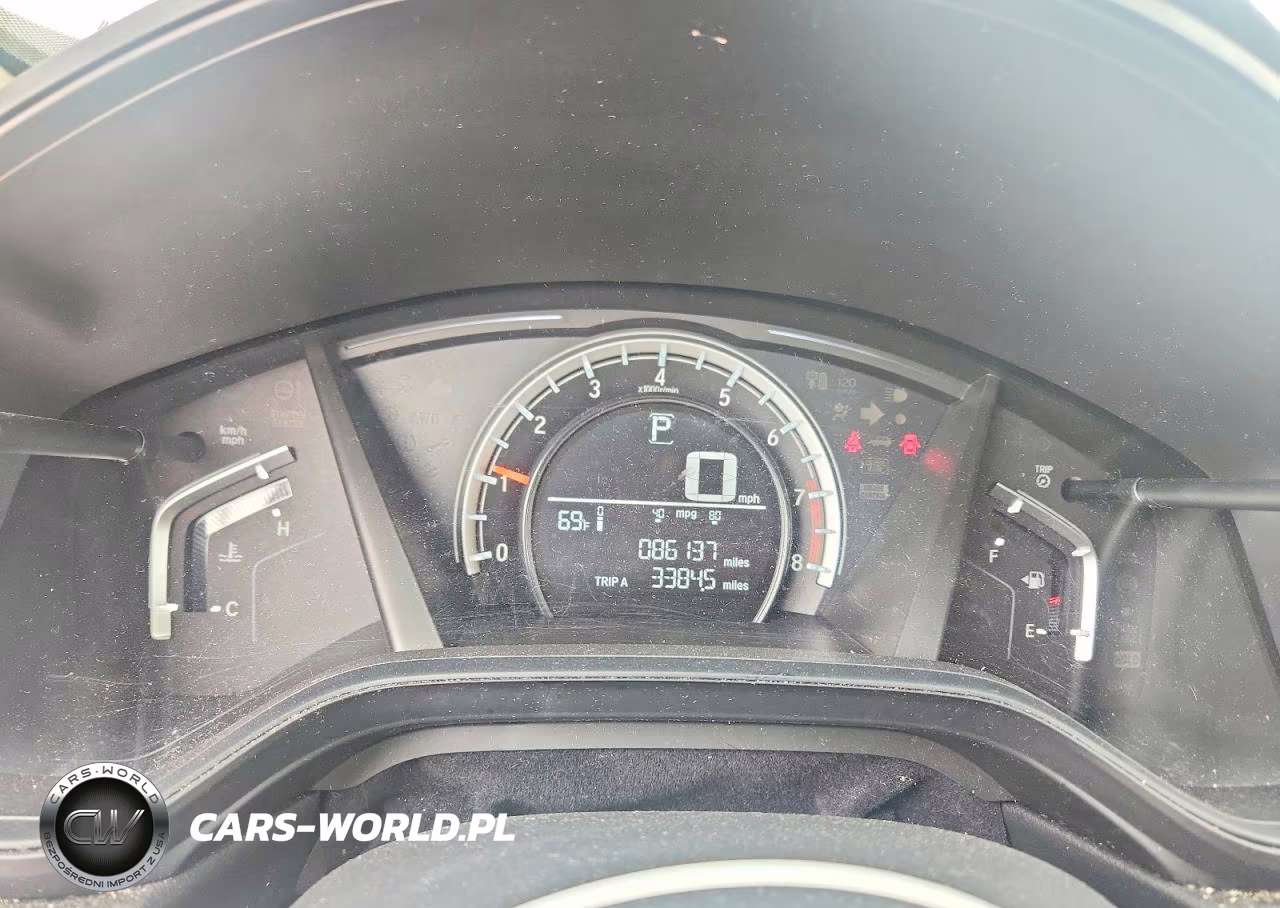 2019 Honda Cr-V Lx VIN:2HKRW5H38KH410052 - 9