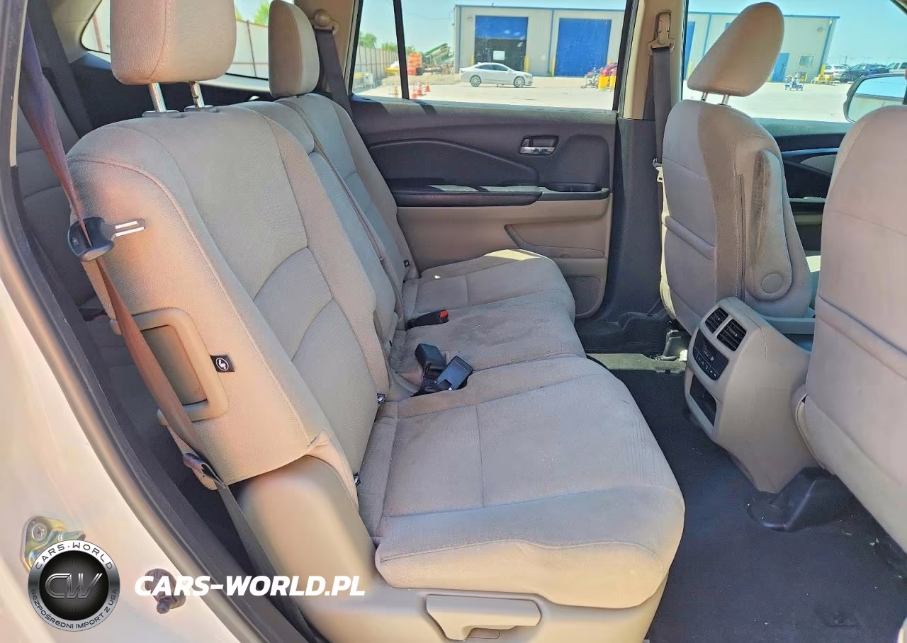 2017 Honda Pilot Ex VIN:5FNYF5H31HB012166 - 11
