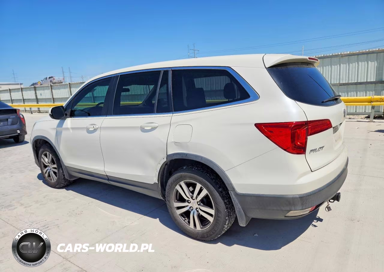 2017 Honda Pilot Ex VIN:5FNYF5H31HB012166 - 2