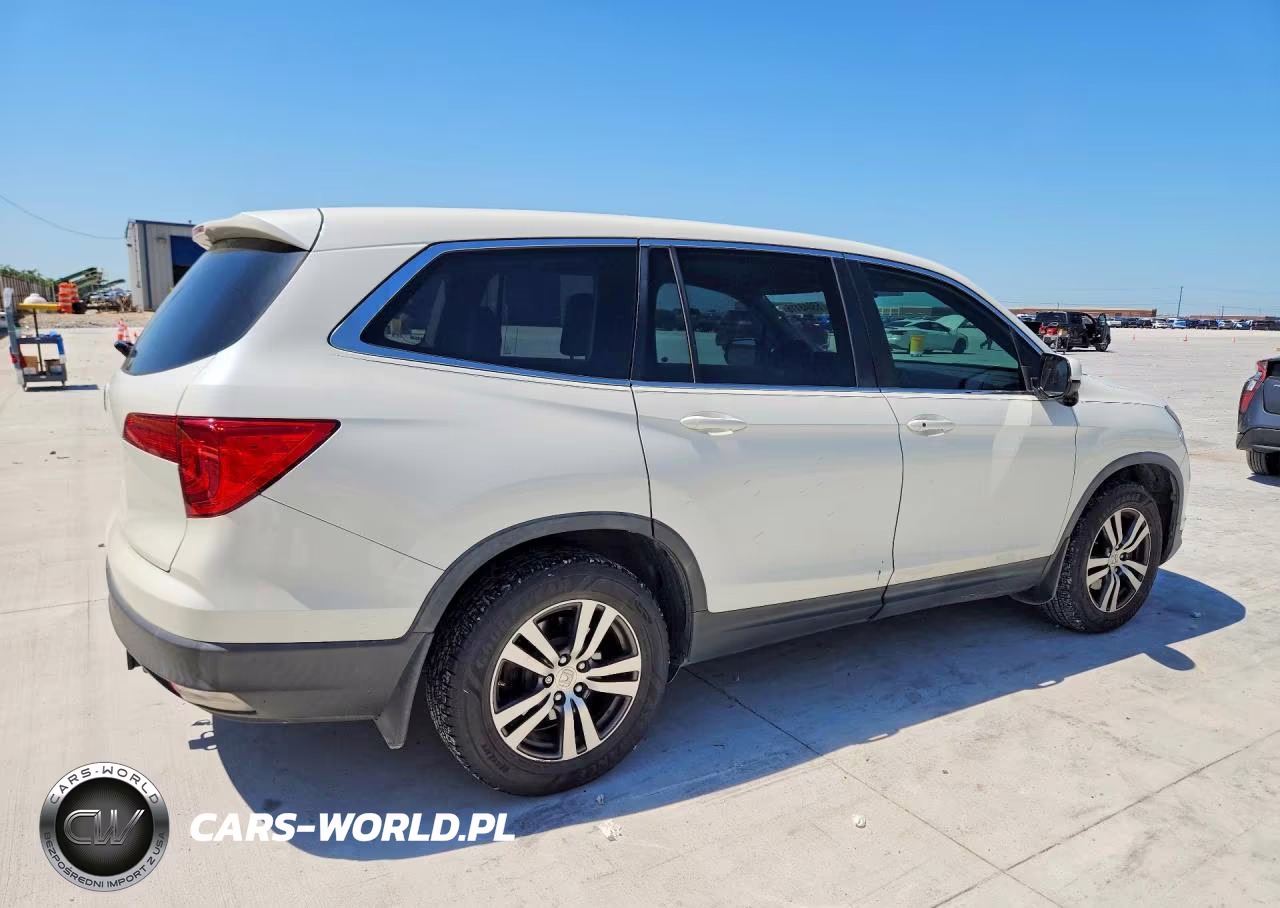 2017 Honda Pilot Ex VIN:5FNYF5H31HB012166 - 3