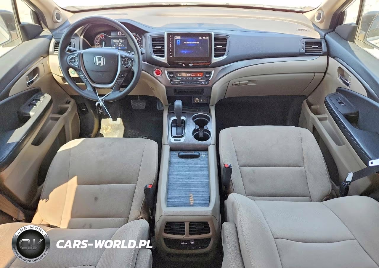 2017 Honda Pilot Ex VIN:5FNYF5H31HB012166 - 8
