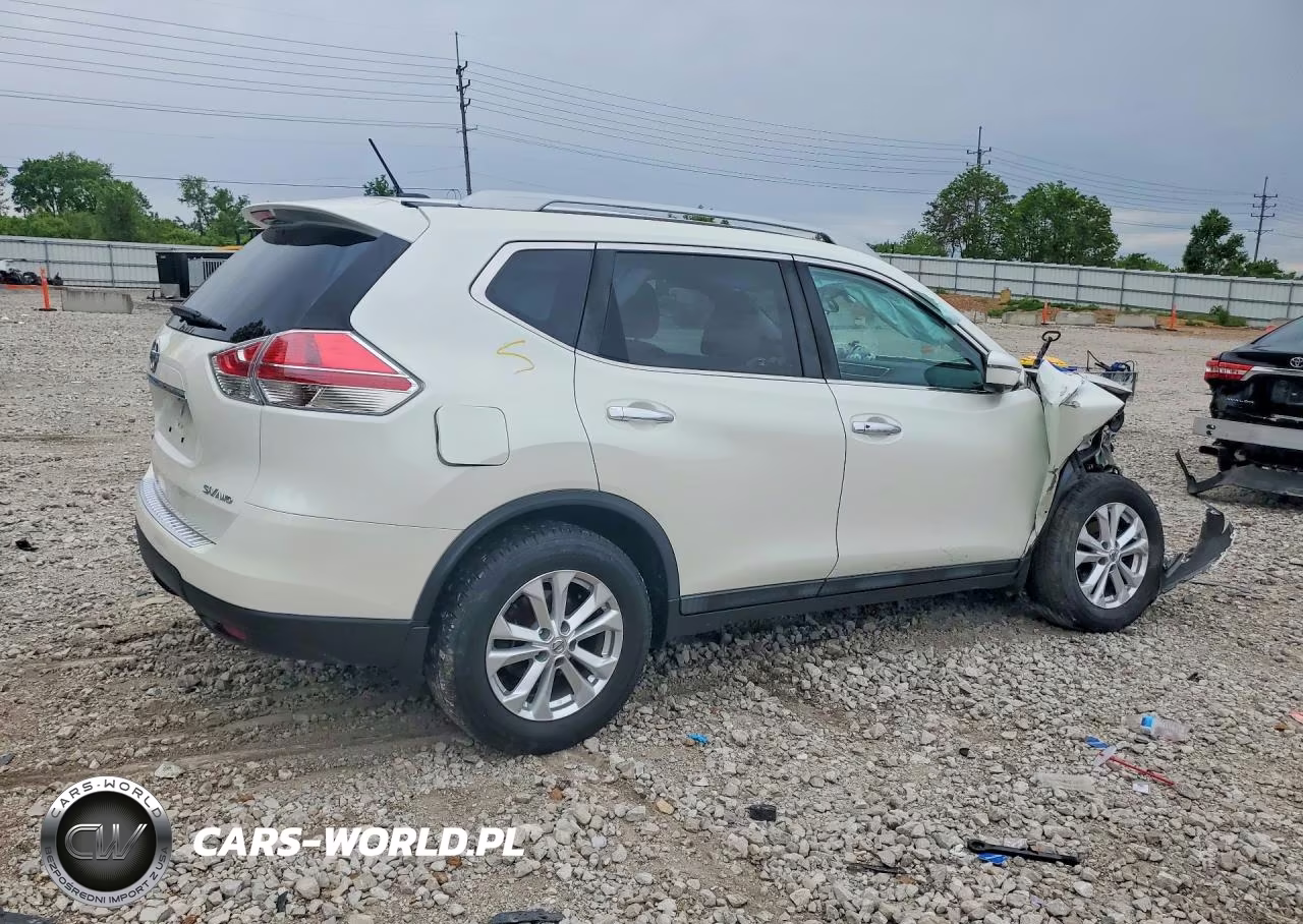 2016 Nissan Rogue Sv VIN:5N1AT2MV5GC770339 - 3