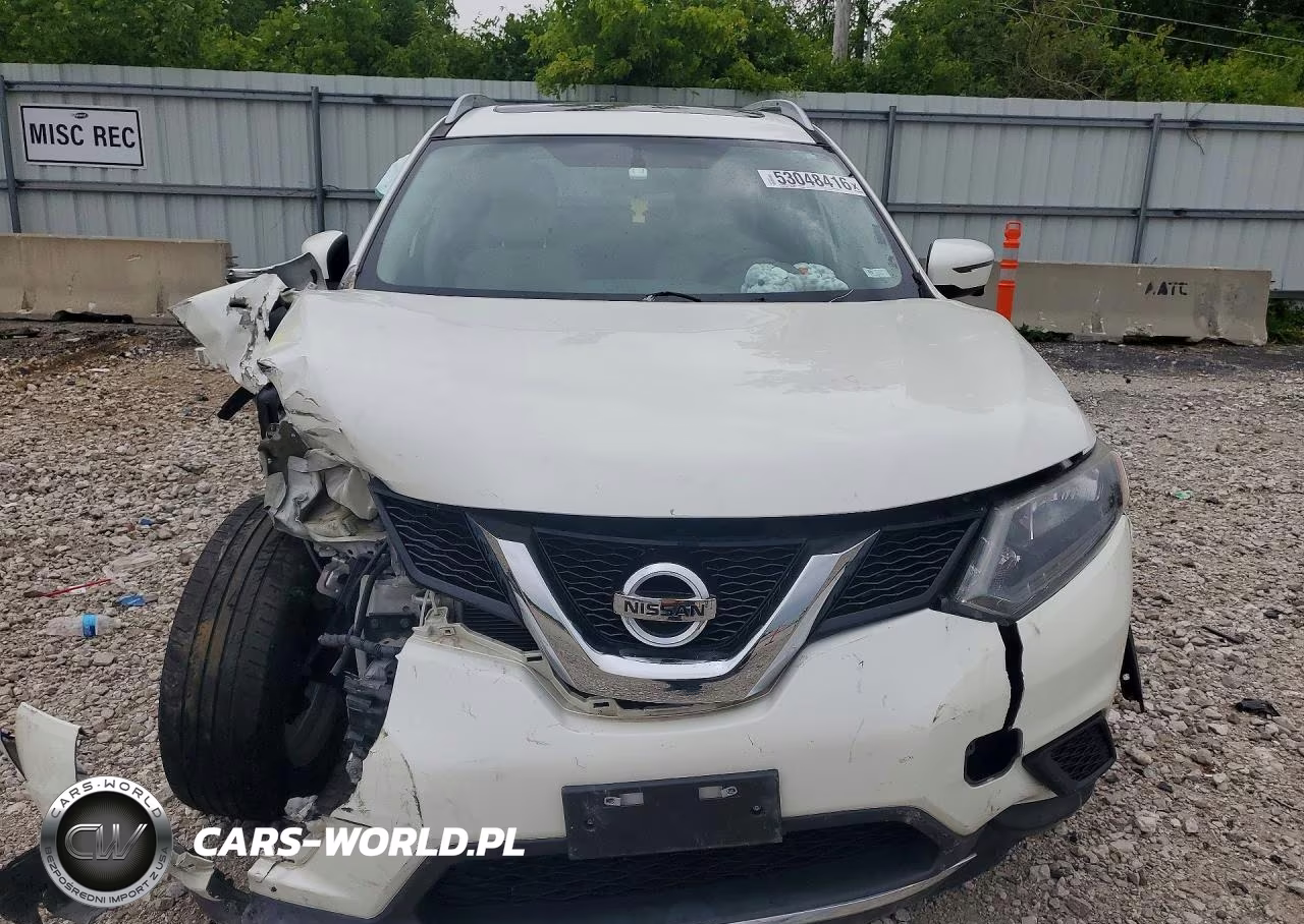 2016 Nissan Rogue Sv VIN:5N1AT2MV5GC770339 - 5