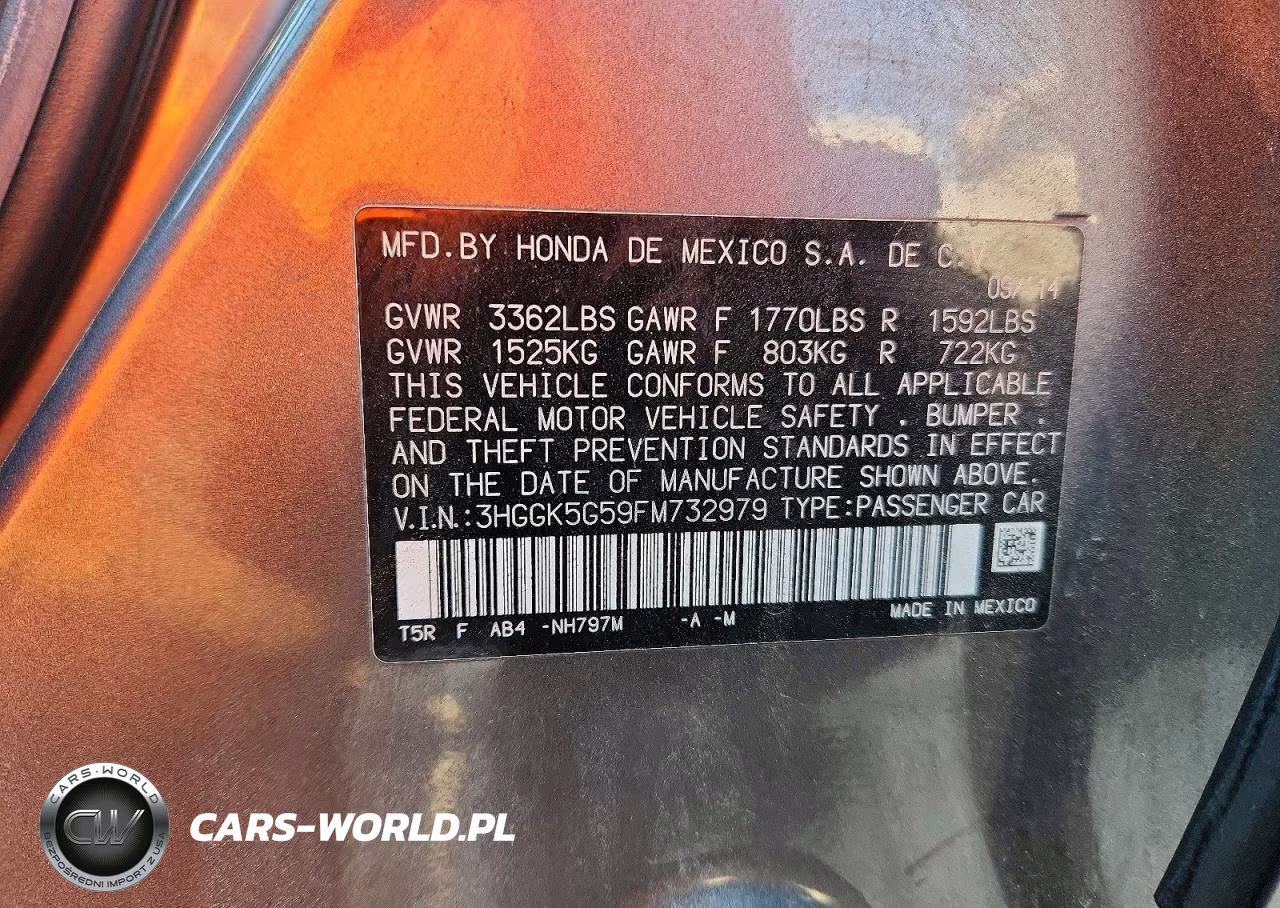 2015 Honda Fit Lx VIN:3HGGK5G59FM732979 - 12