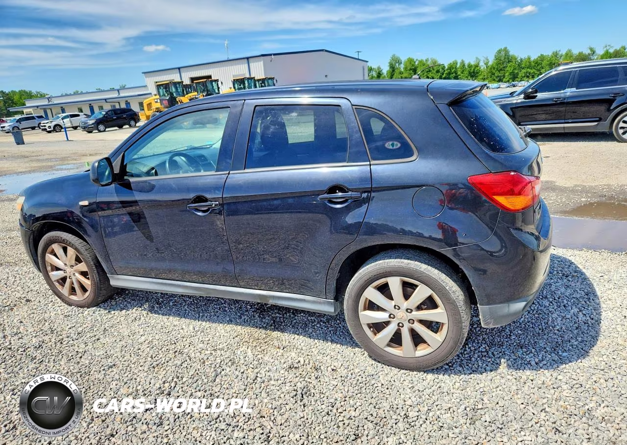 2014 Mitsubishi Outlander Sport Es VIN:4A4AP3AU2EE022796 - 2