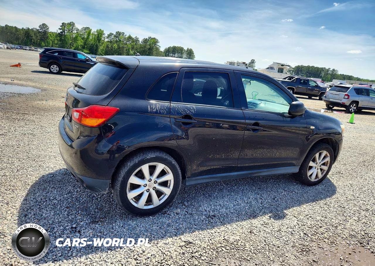 2014 Mitsubishi Outlander Sport Es VIN:4A4AP3AU2EE022796 - 3