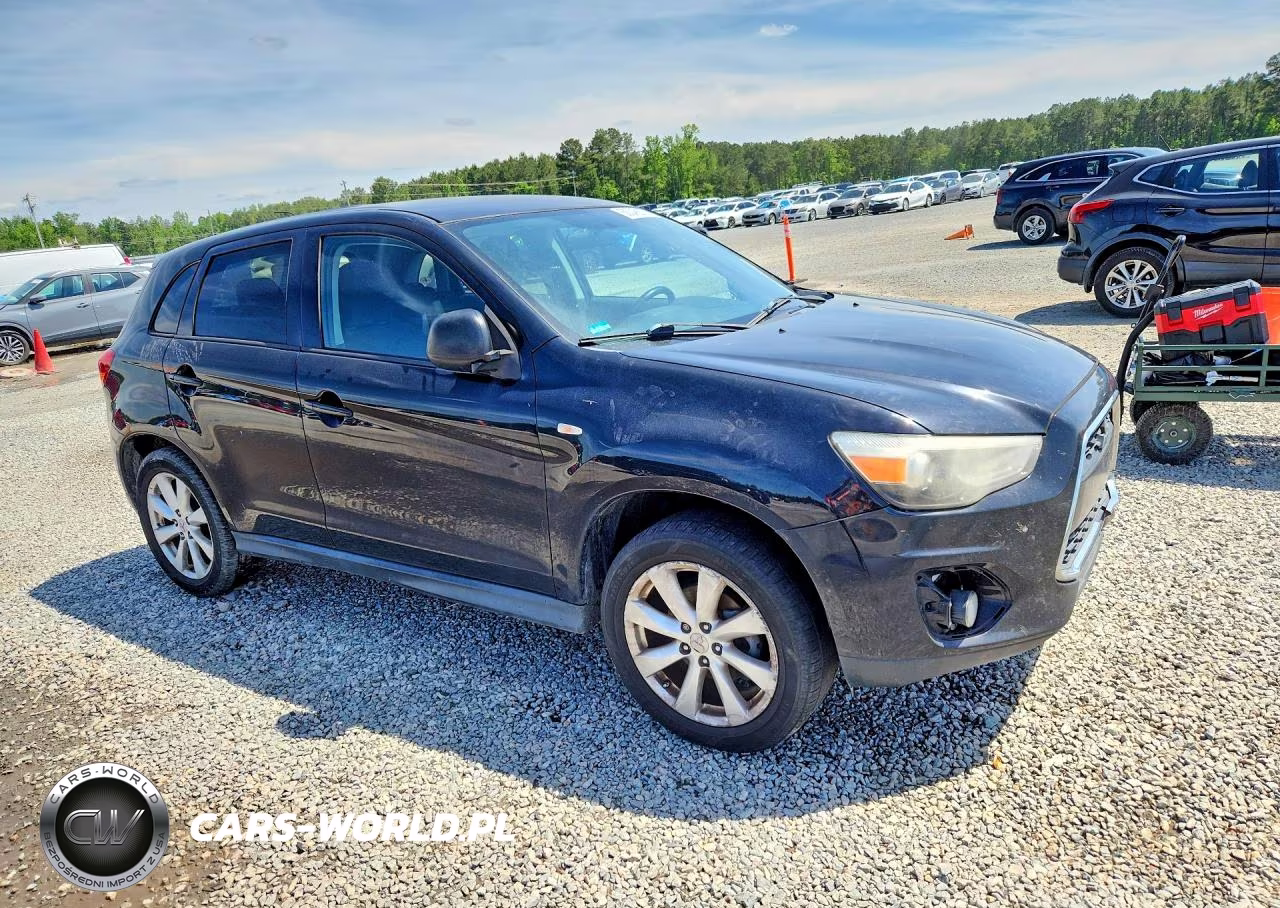 2014 Mitsubishi Outlander Sport Es VIN:4A4AP3AU2EE022796 - 4