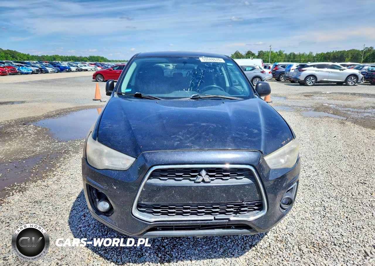 2014 Mitsubishi Outlander Sport Es VIN:4A4AP3AU2EE022796 - 5