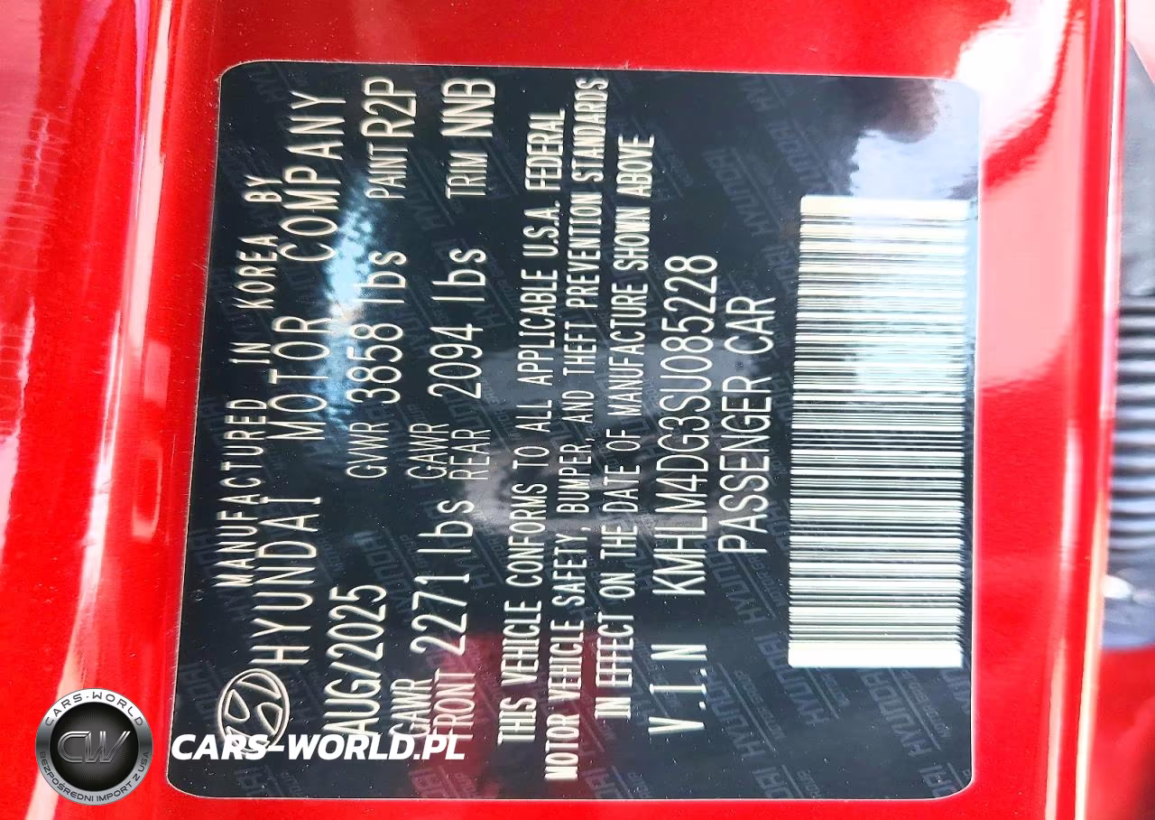 2025 Hyundai Elantra Sel Sport VIN:KMHLM4DG3SU085228 - 13