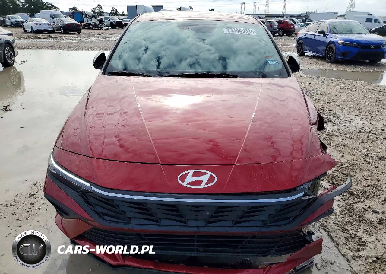 2025 Hyundai Elantra Sel Sport VIN:KMHLM4DG3SU085228 - 5