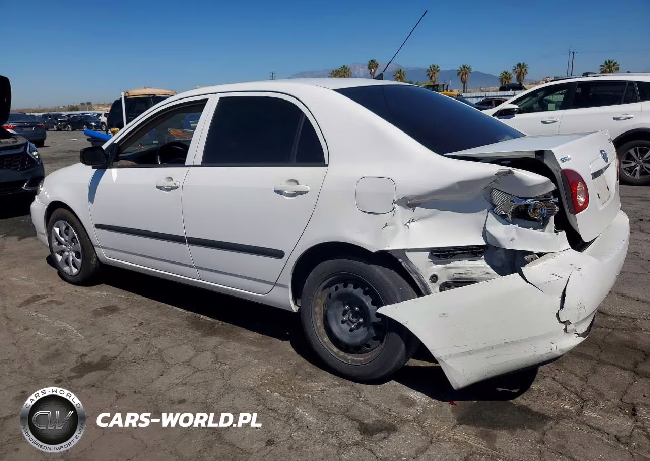 2005 Toyota Corolla Ce VIN:JTDBR32E552053944 - 2