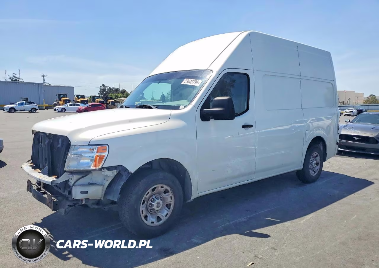 2013 Nissan Nv 2500 Delivery Van